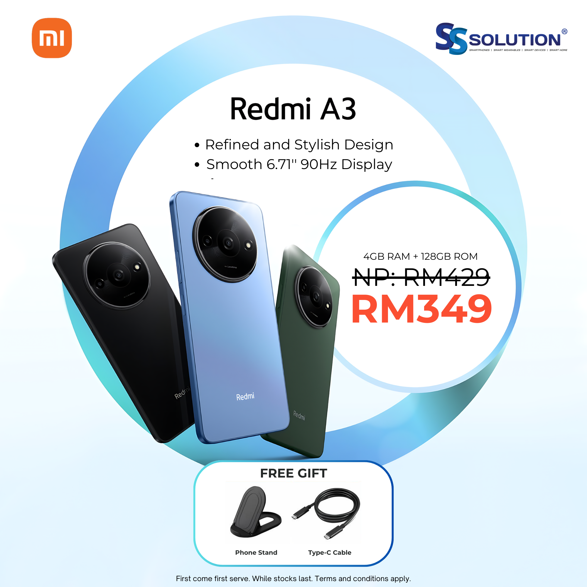 REDMI A3