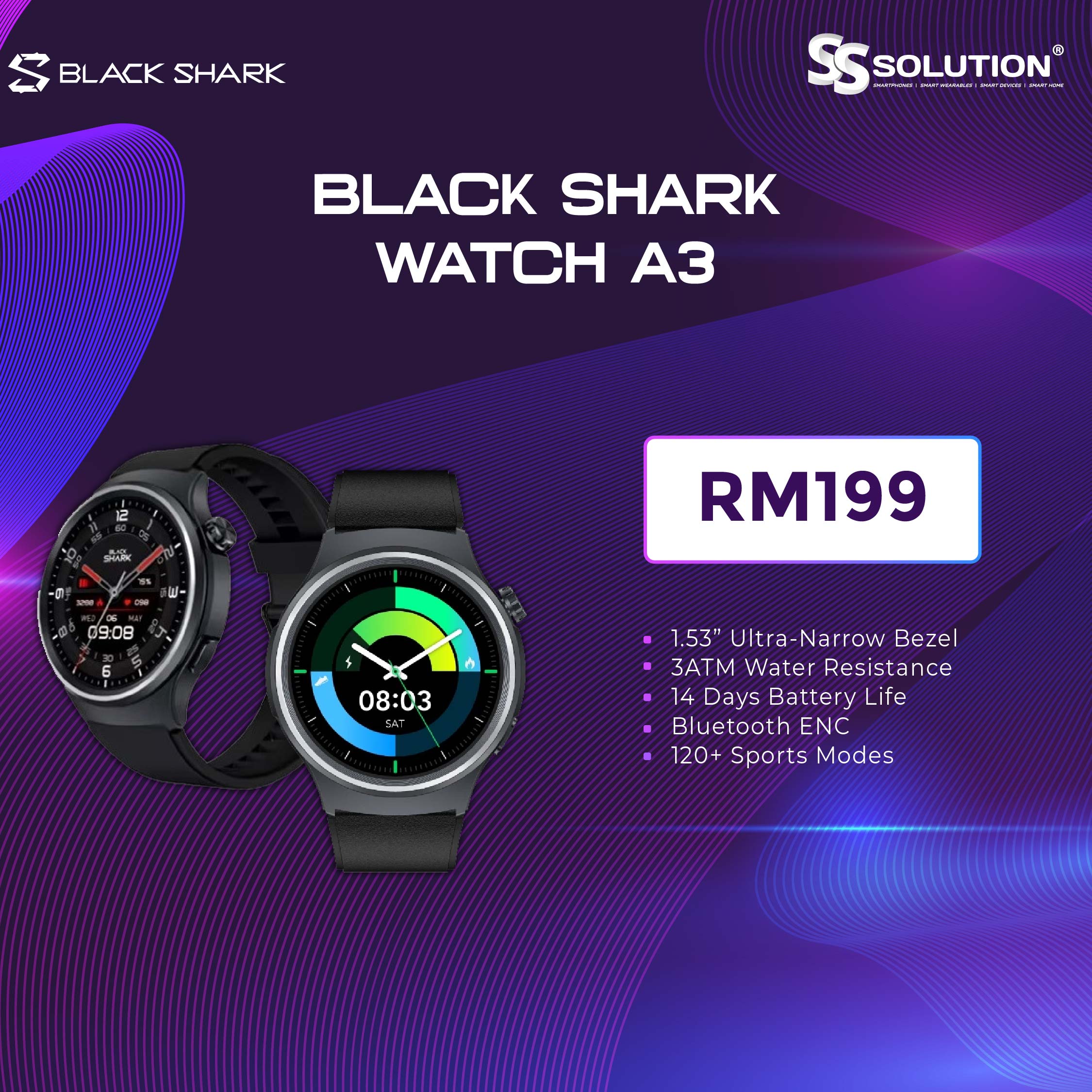 Black Shark Watch A3