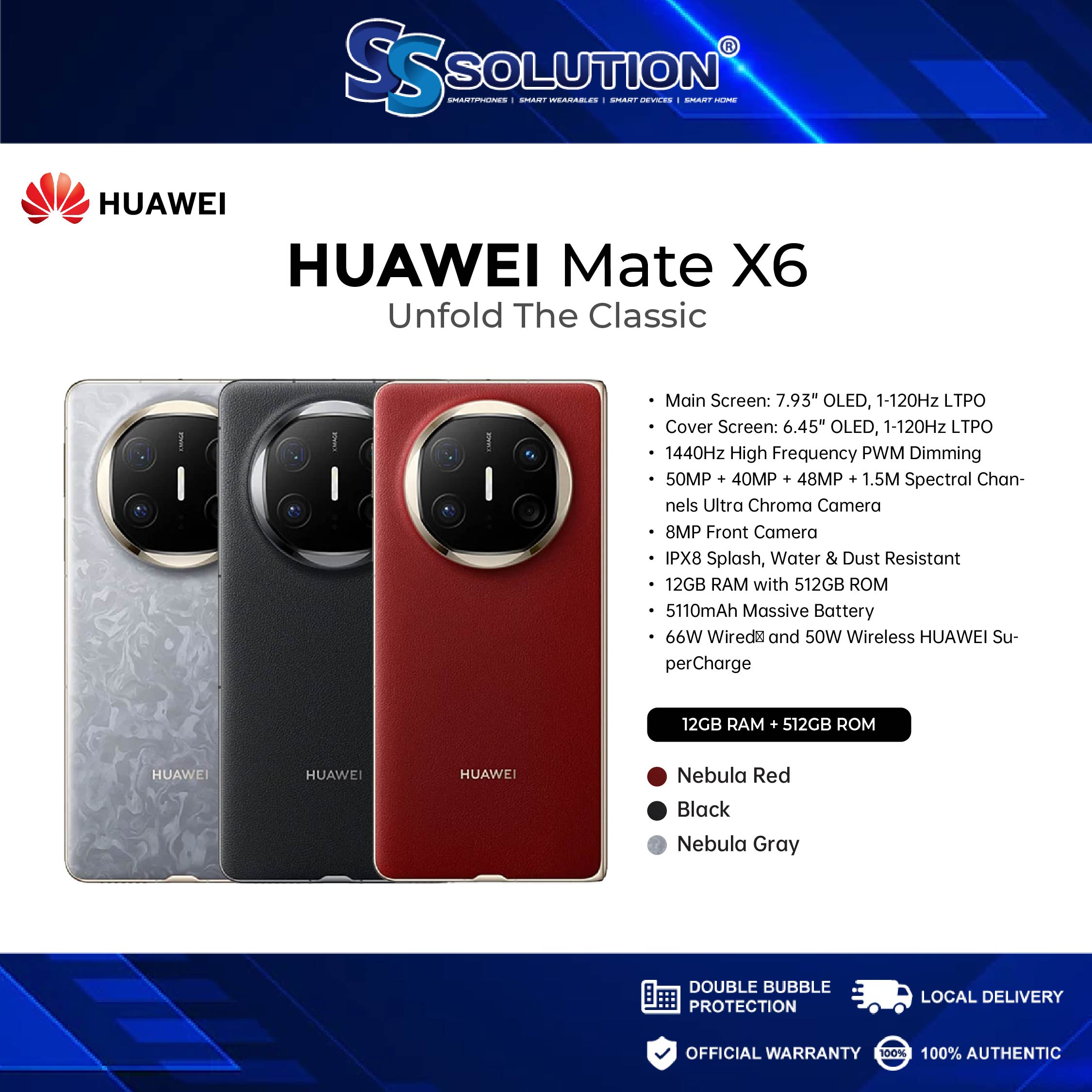 HUAWEI Mate X6-02