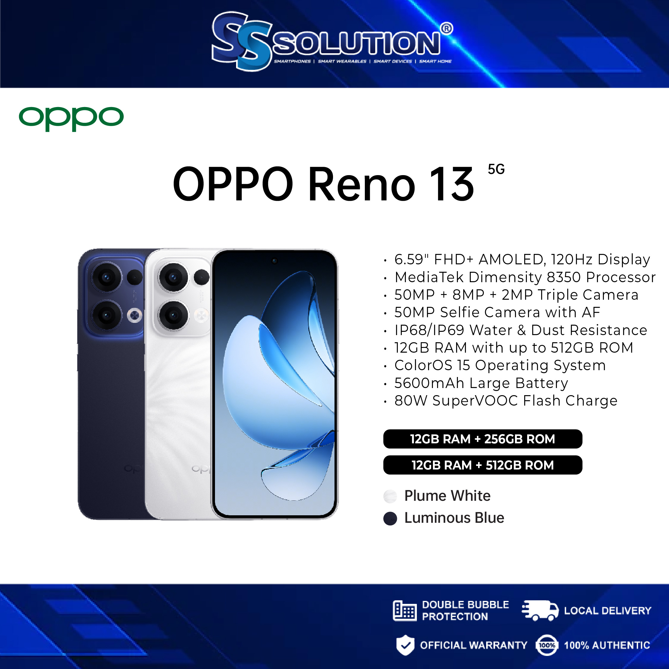 PRE-ORDER OPPO RENO 13 5G MC-03