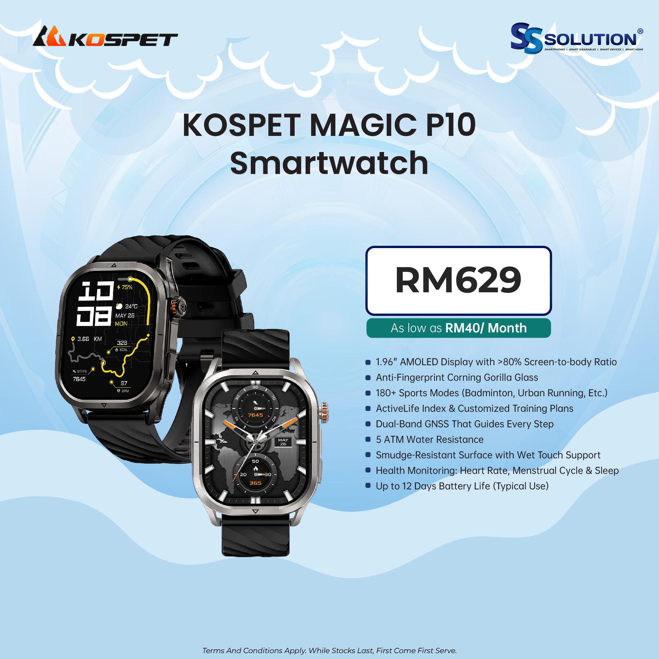 KOSPET MAGIC P10 Smartwatch-02