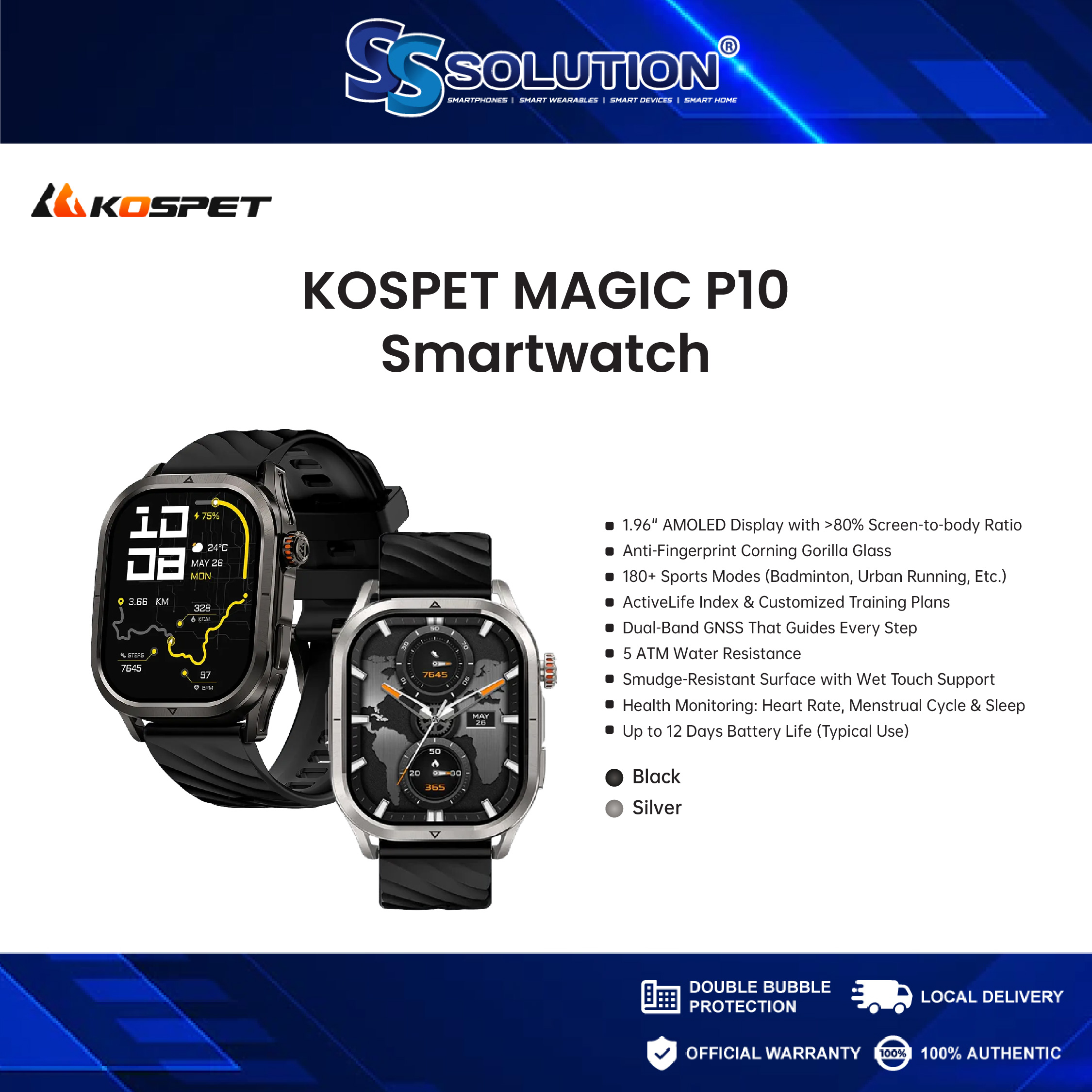 KOSPET MAGIC P10 Smartwatch-03