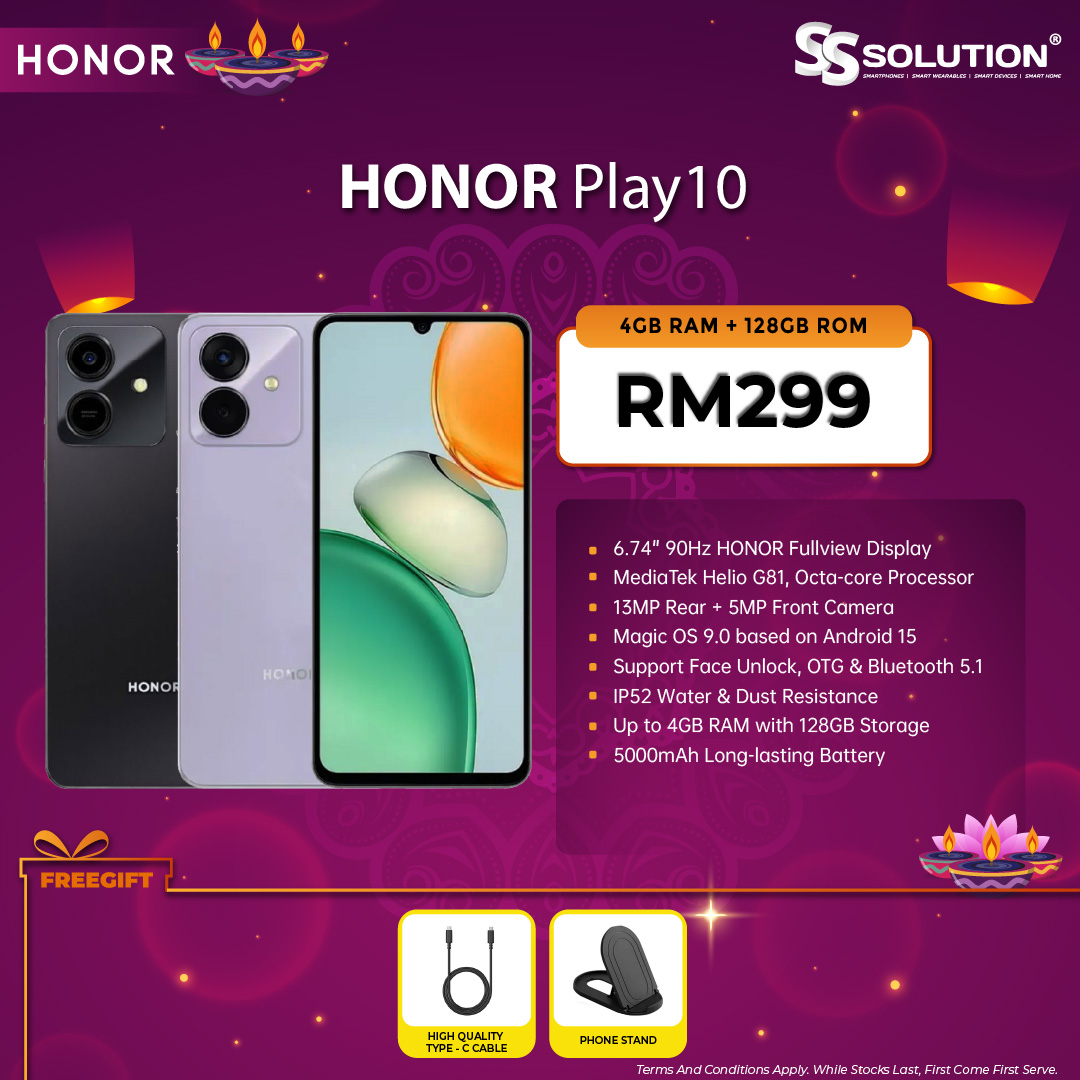 HONOR PLAY 10-01
