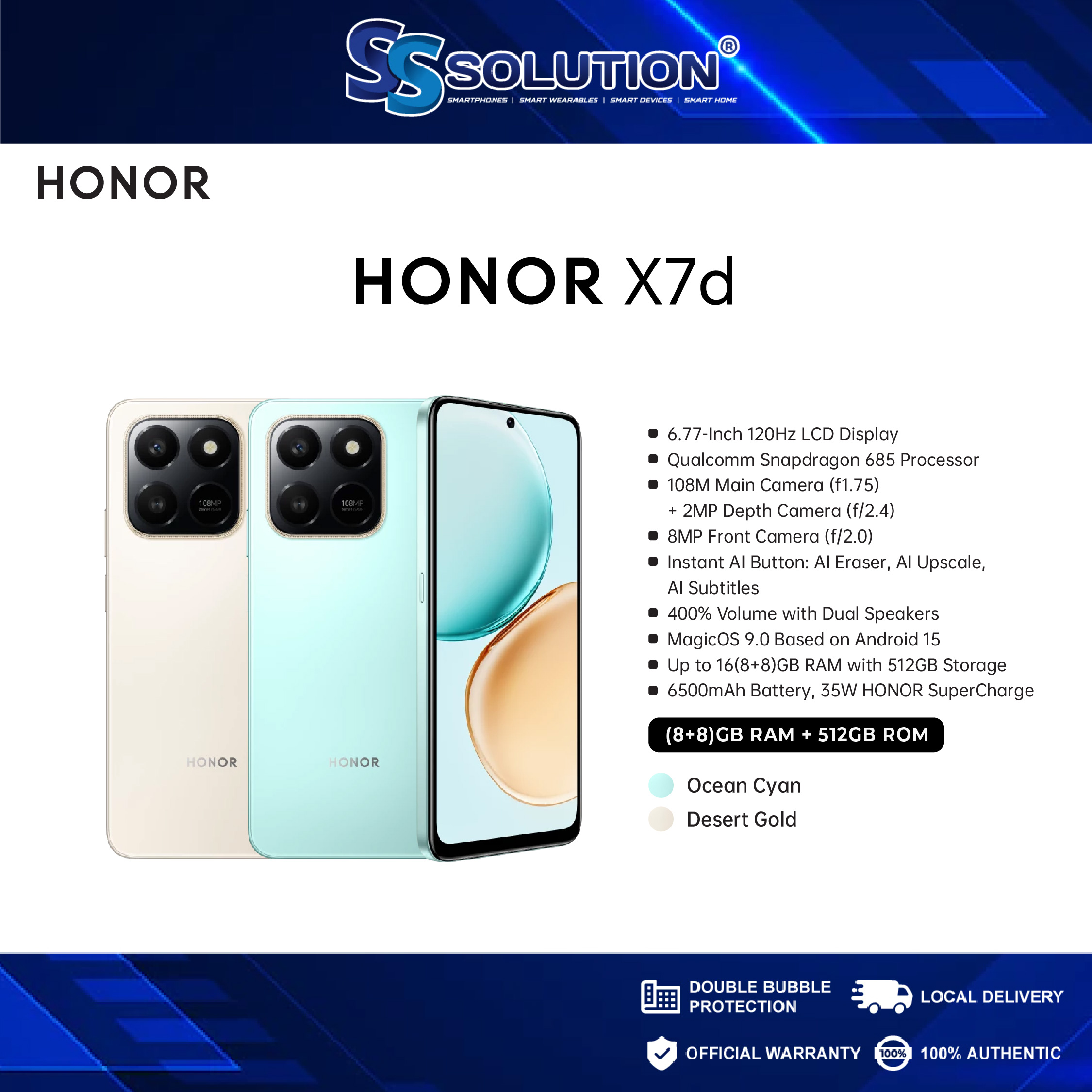 HONOR X7D-11