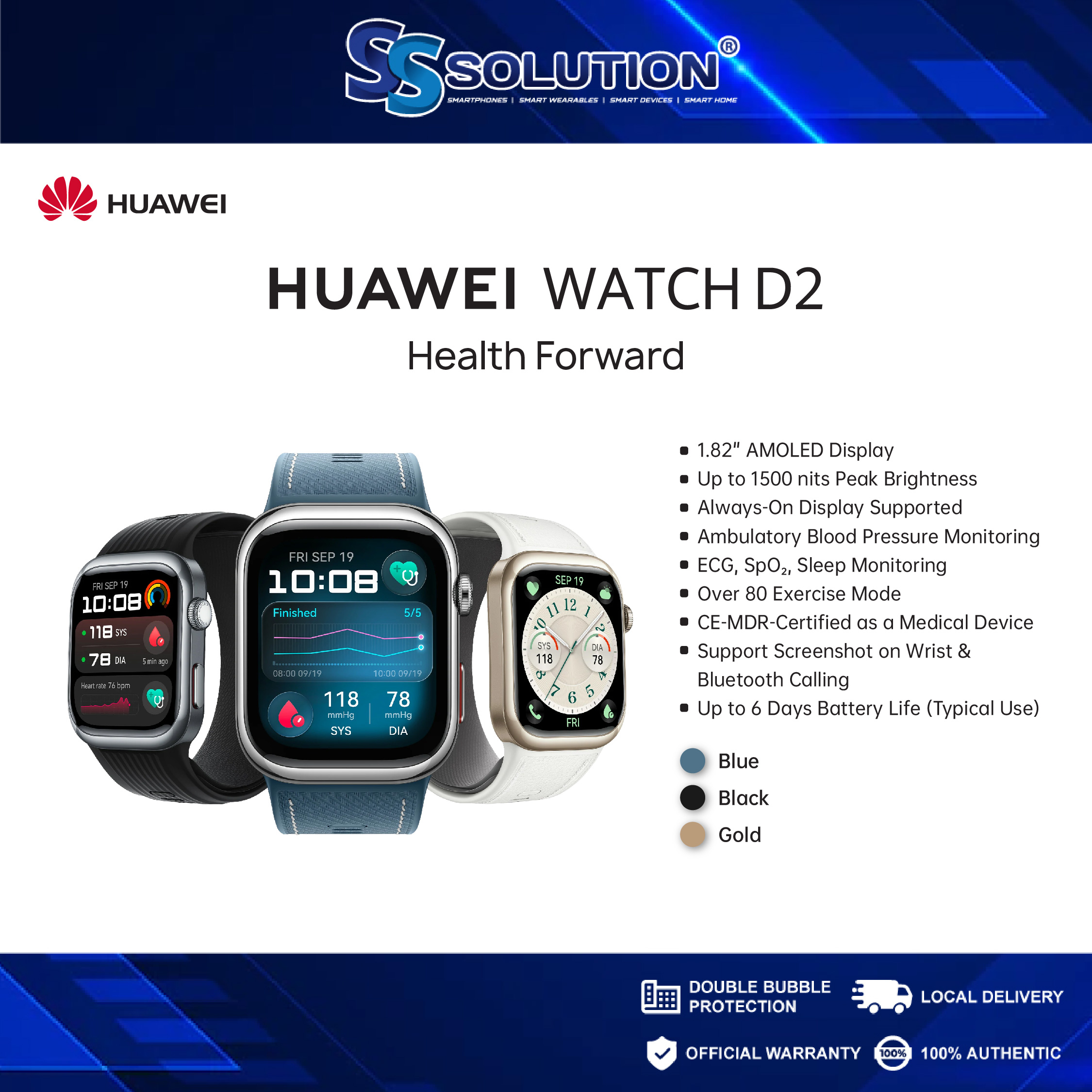 HUAWEI Watch D2-03